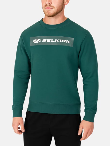 Selkirk Sport Sideline Soft Cotton Crew Green