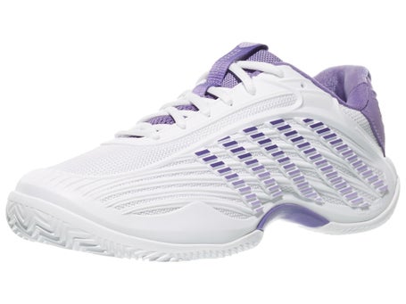 KSwiss Hypercourt Express 3 Clay Wh/Pu Womens Shoe 