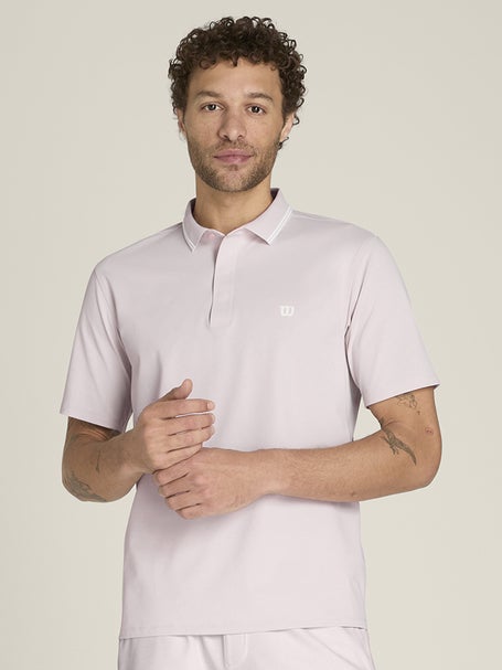 Wilson Mens Challengers Technical Polo - Lilac Ash