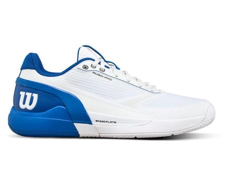 Wilson Rush Pro 5 Wh/Blue/Yellow Mens Shoes 