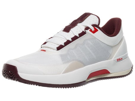 Wilson Intrigue Tour White/Port/Infared Womens Shoes