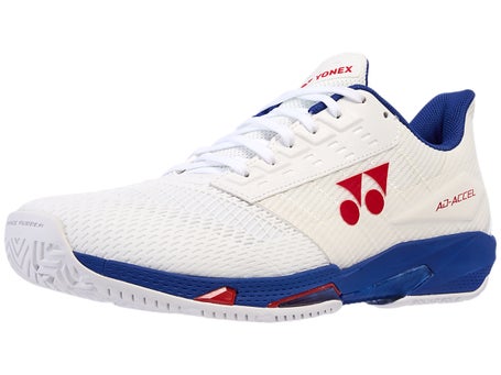 Yonex PC Ad Accel Wide White/Purple Mens Shoe 