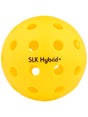 SLK Hybrid Indoor/Outdoor Pickleballs Yellow - 4 Pack